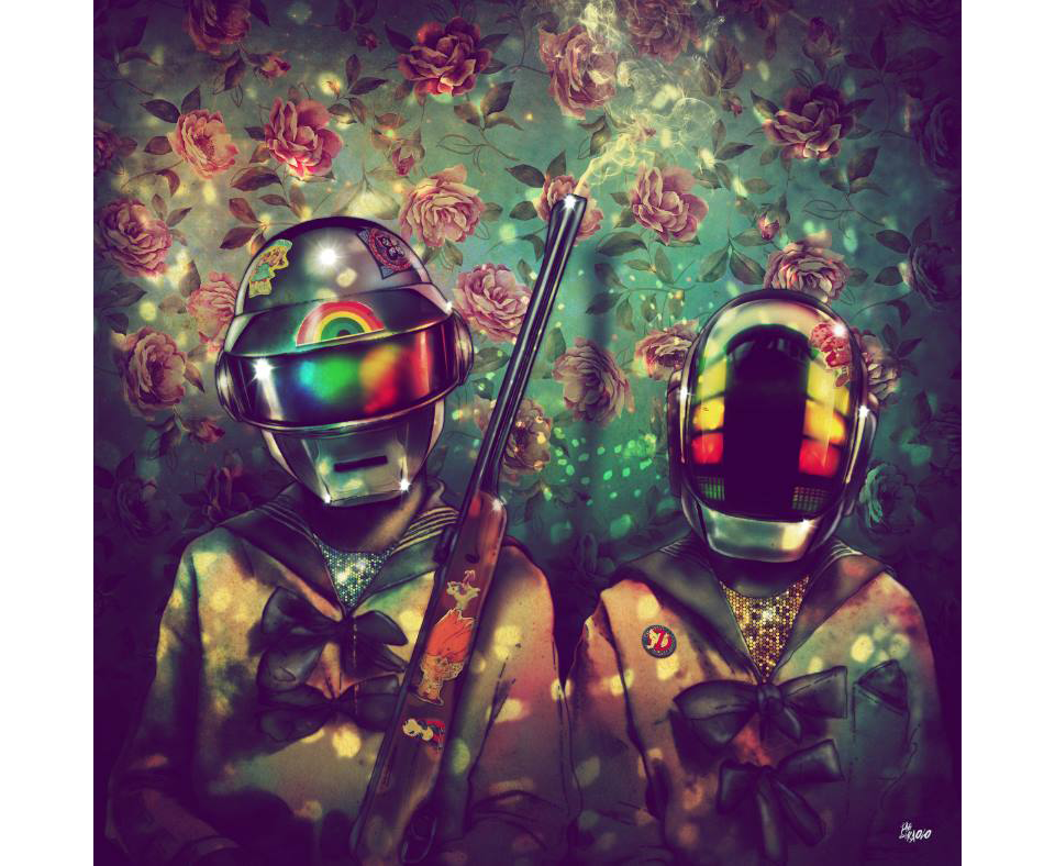 daft punk shows daft punk art show showcases french duo in new daft punk shows daft punk art show showcases french duo in new
