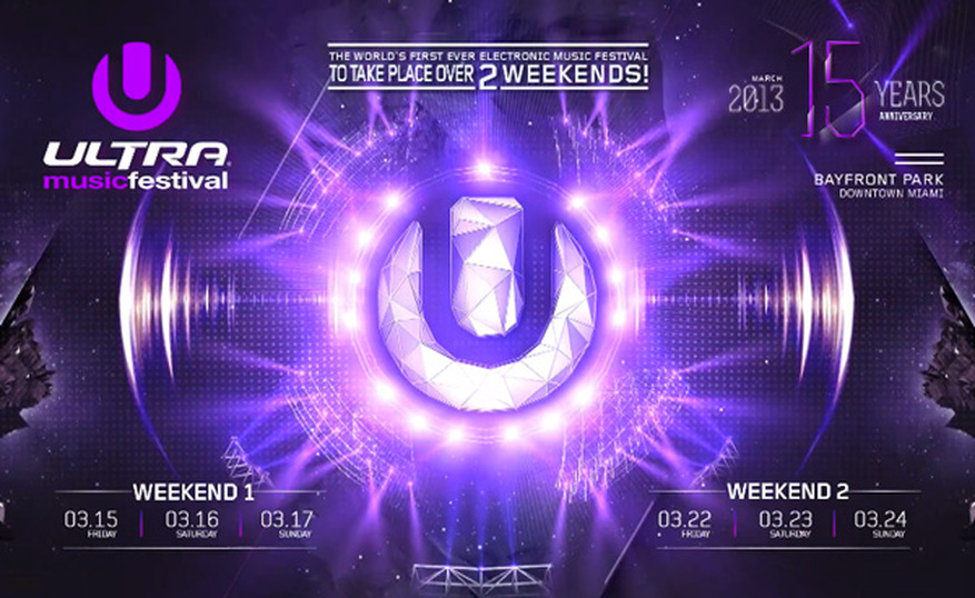 Ultra Music Festival Unveil Set Times