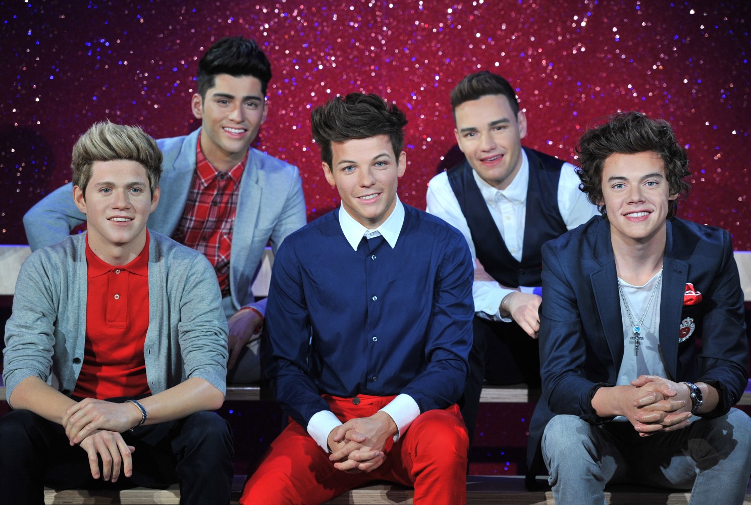 One Direction waxworks unveiled
