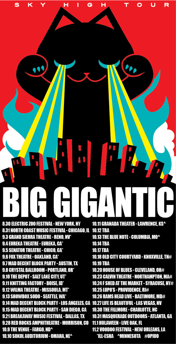 Big Gigantic Announces Massive 30 Date Tour Your EDM