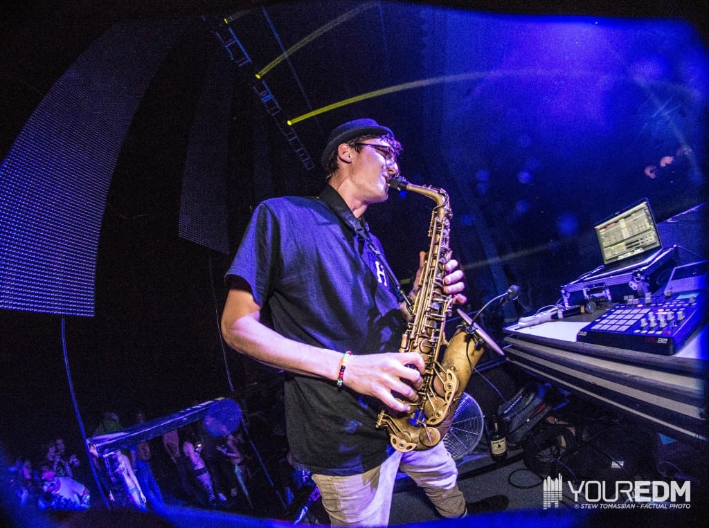 Griz and his almighty sexy saxophone saxagrams