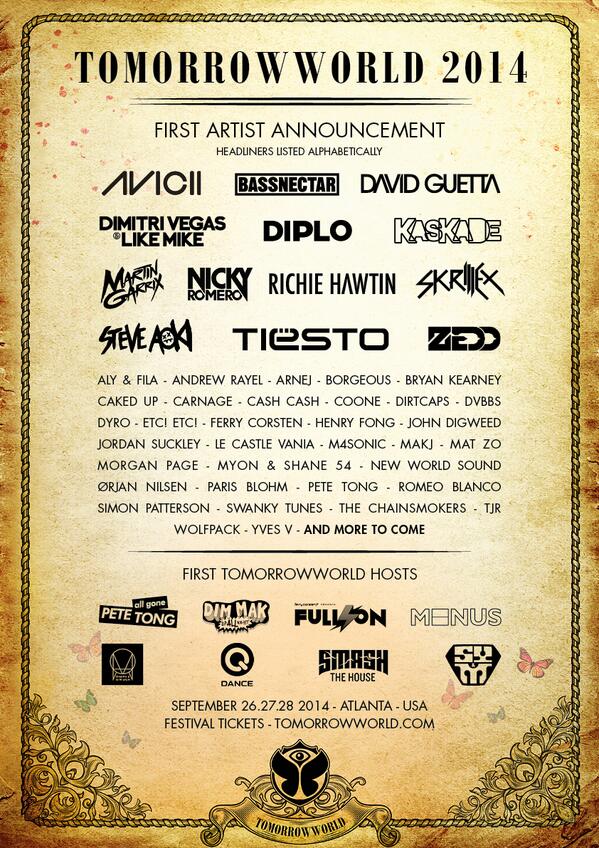 tomorrowworld-line-up-2014-edm