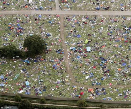 Reading Festival 2013 Trash