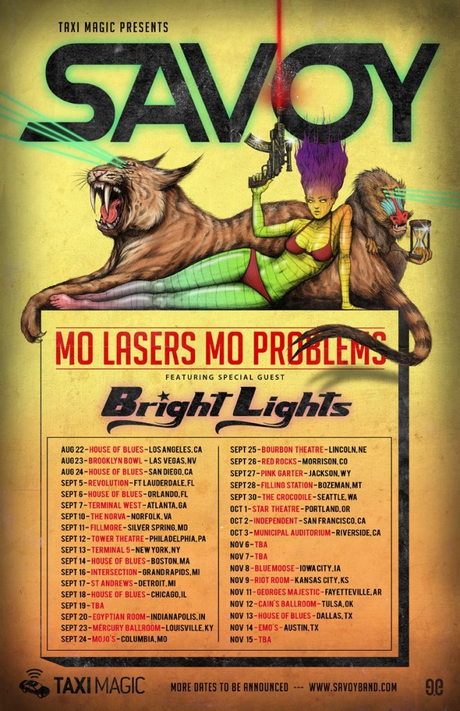 Mo Lasers Mo Problems tour