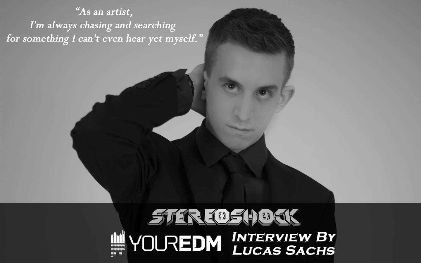 Stereoshock- YourEdm Interview Photo With Quote