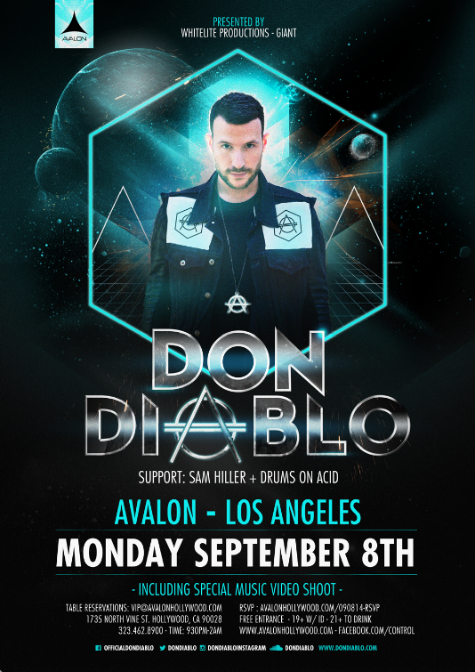 don diablo avalon video shoot