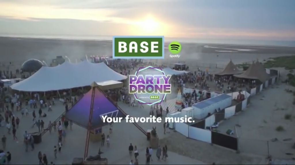 Base and Spotify Present - Party Drone - Your EDM
