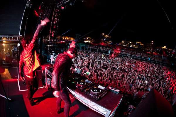 Knife Party Performing - Your EDM