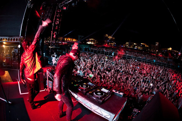 Knife Party Performing - Your EDM