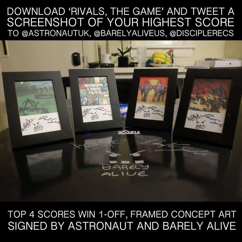 rivals game prizes