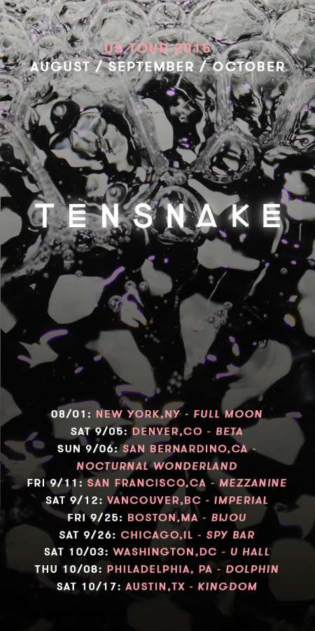 Tensnake tour