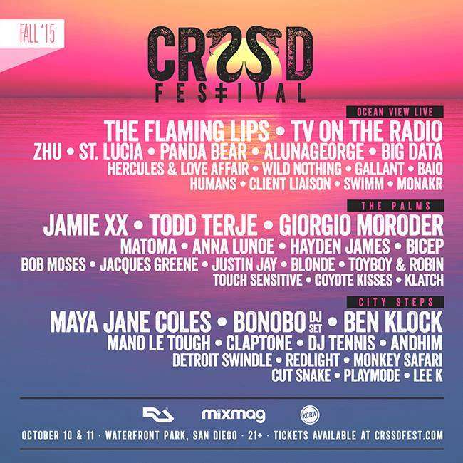 crssd fall lineup