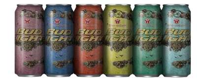 bud light cans