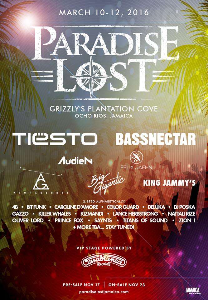 paradise lost lineup