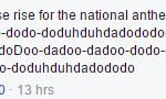 sandstorm national anthem comment