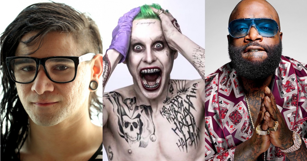 Skrillex, Rick Ross & The Joker Feature In 