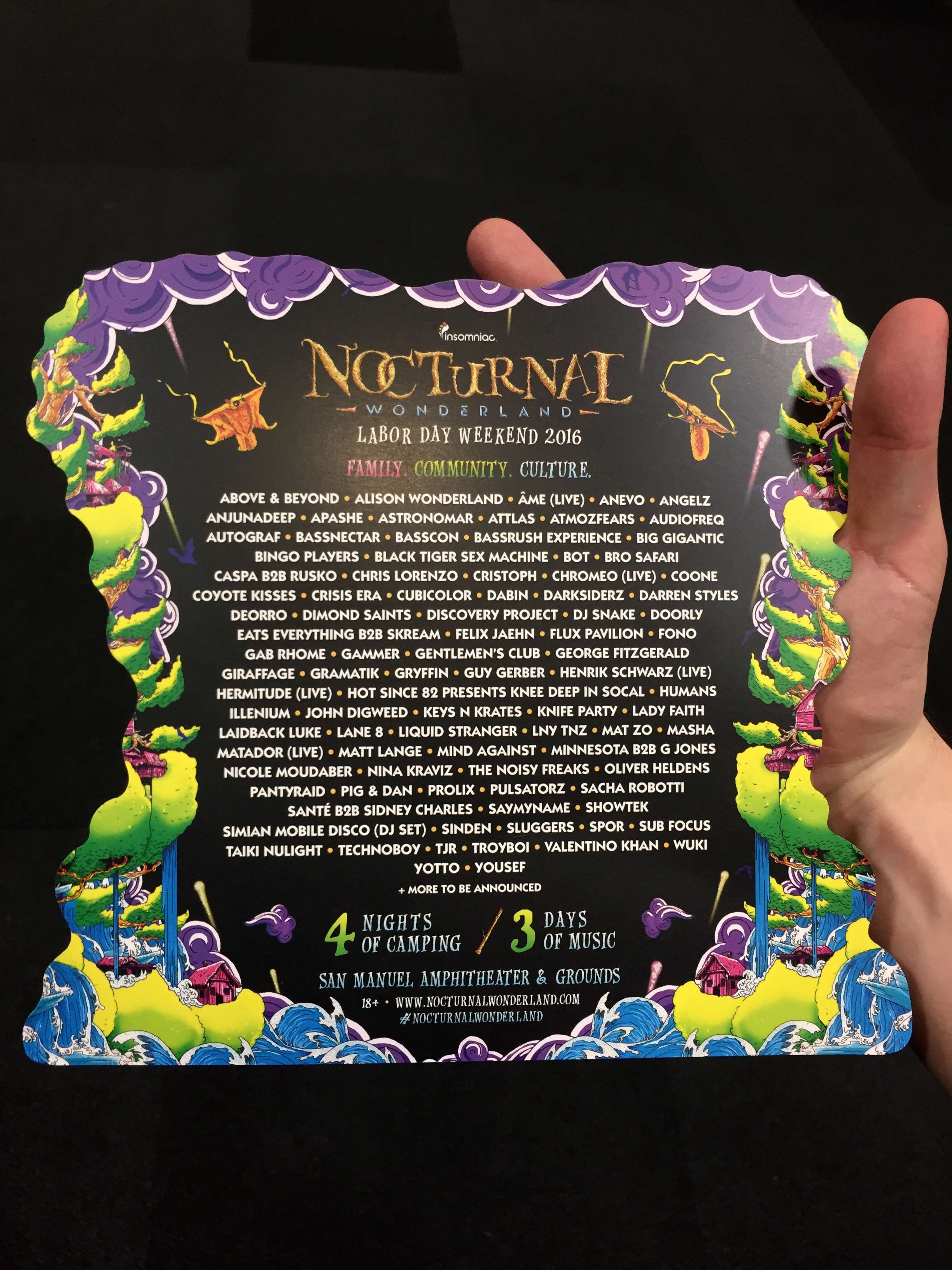 Nocturnal Wonderland Releases Incredible Lineup By Surprise At Edc Las Vegas Your Edm