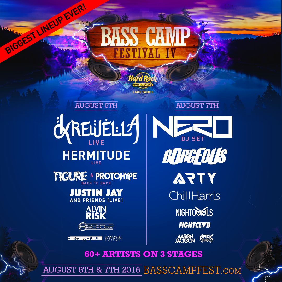 Win The Ultimate Fan Experience for Bass Camp Festival with Krewella