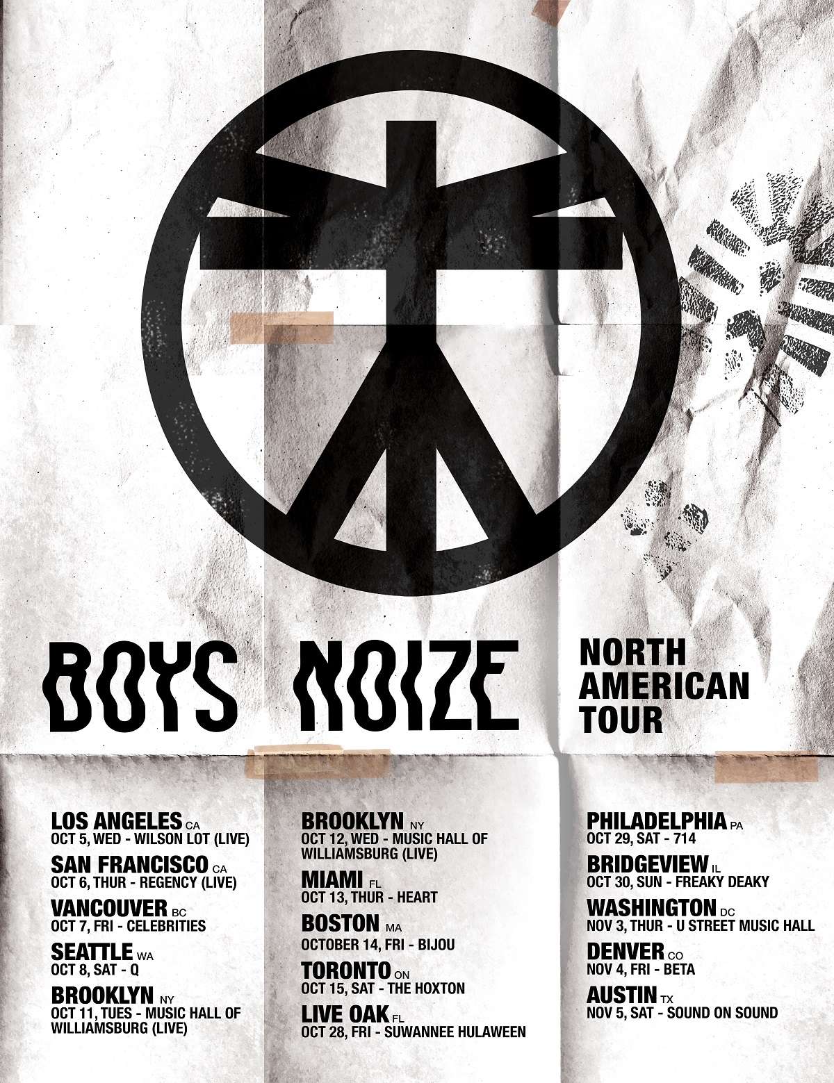 Boys Noize - Tour poster layered (1)