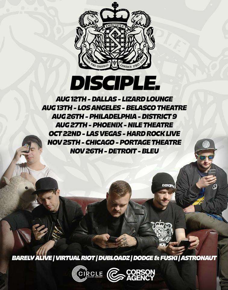 disciple tour NA