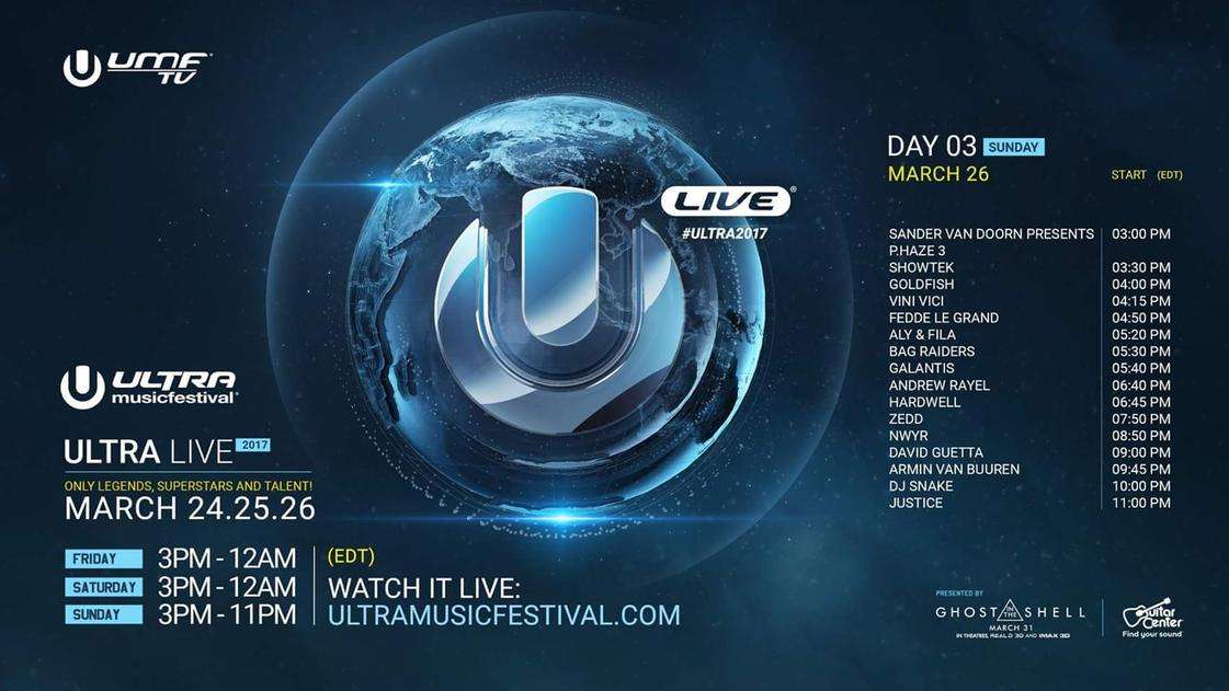 Watch Ultra Live Stream Day 3 Your Edm