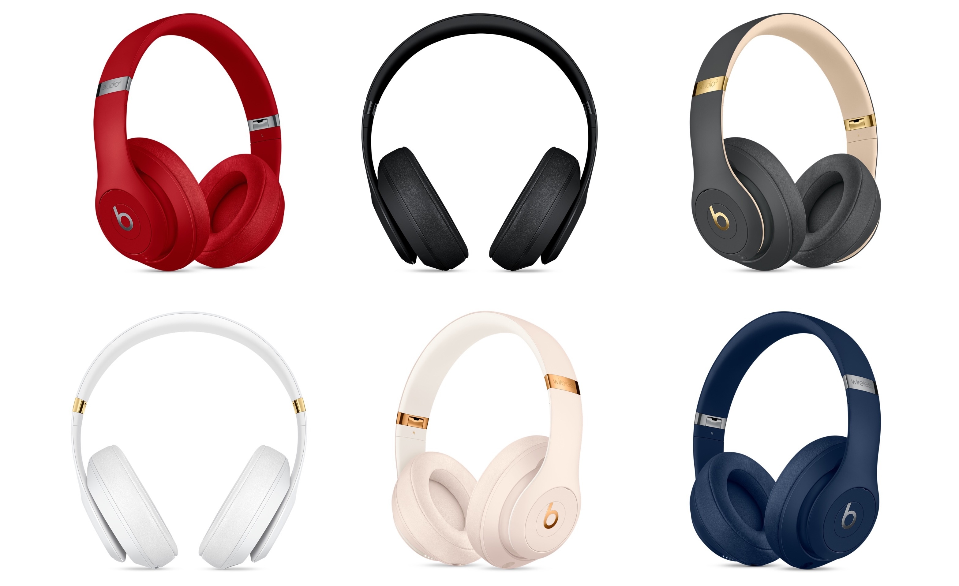 beats studio 3 wireless headphones colors