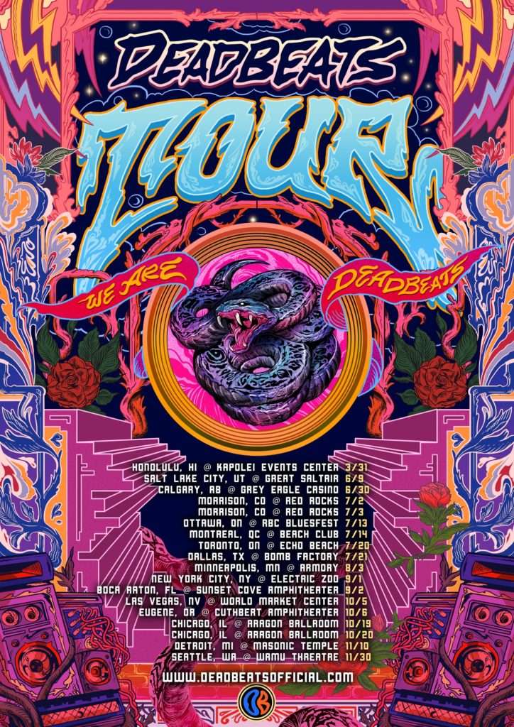 deadbeats tour 2018