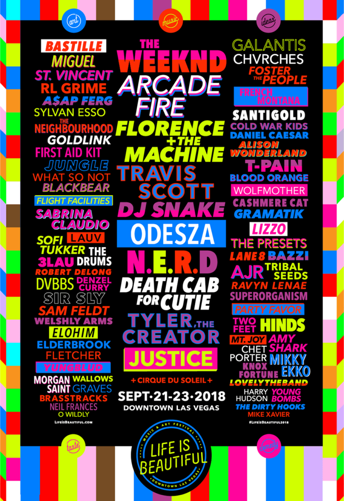 Life is Beautiful Festival Brings Massive 2018 Lineup to Las Vegas