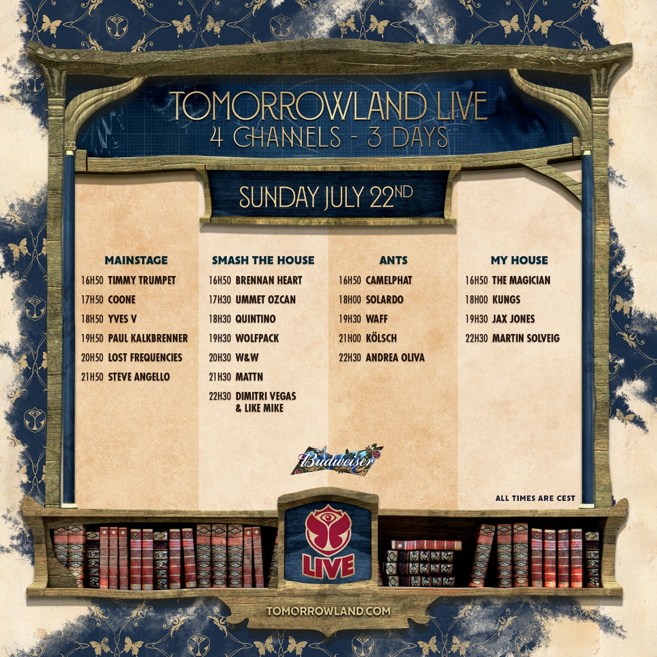 Tomorrowland Live Stream 2018 - Day 3