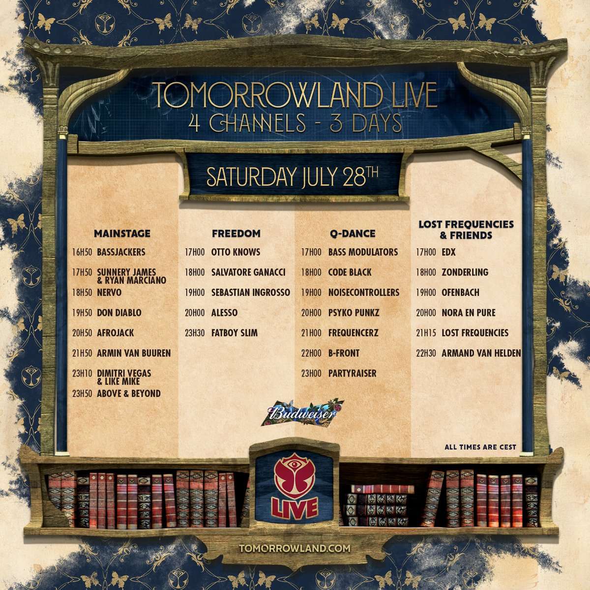 WATCH LIVE: Above &amp; Beyond, Sebastian Ingrosso &amp; More At Tomorrowland 2018 [STREAM]