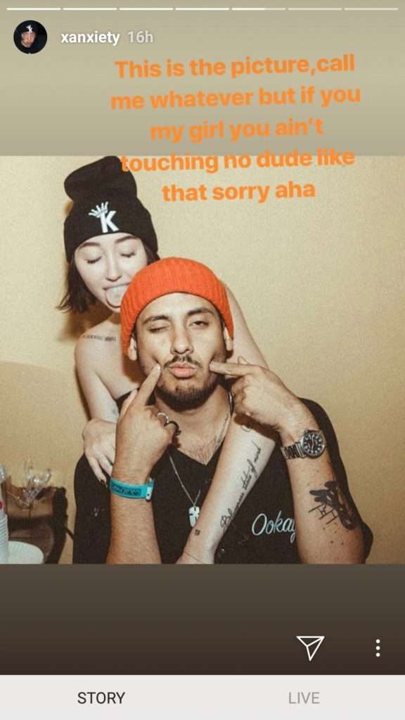 Lil Xan &amp; Noah Cyrus Break Up Over Picture Of Her Hanging On Ookay PHOTO]