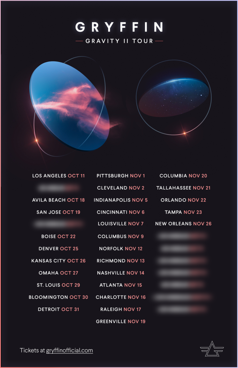 Gryffin Announces 29Date 'Gravity II Tour' This Fall Your EDM