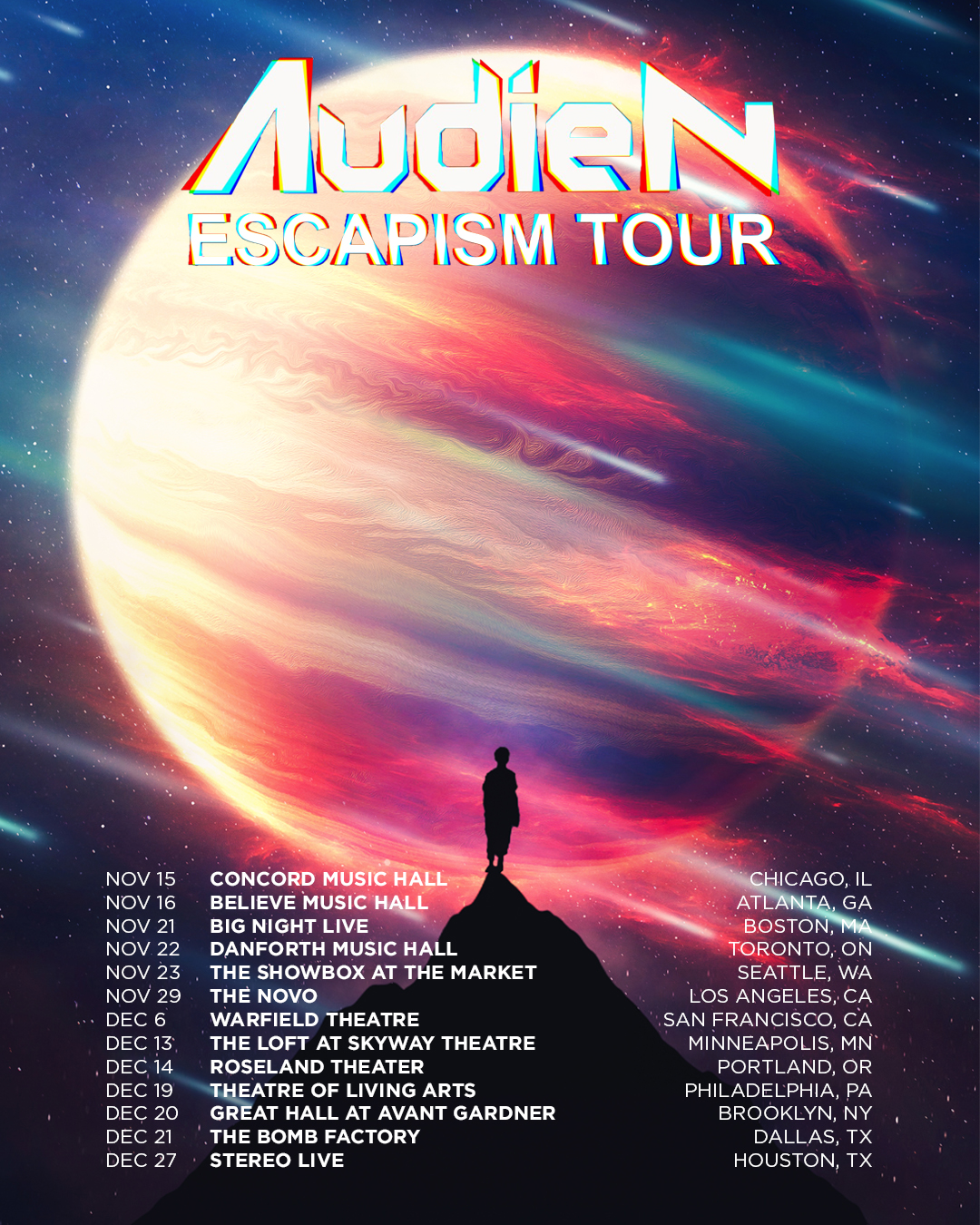 audien tour