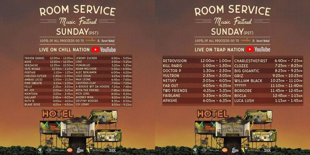 Room Service Day 3 Live Stream + Set Times | Your EDM