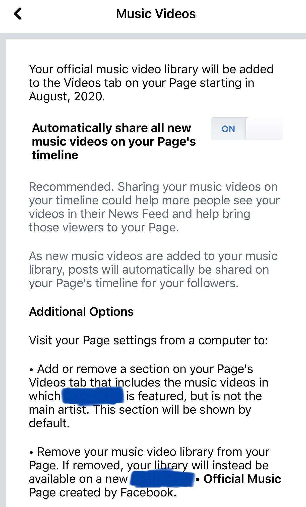 Facebook Is Adding A Tab Specifically For Music Videos On Artists ...