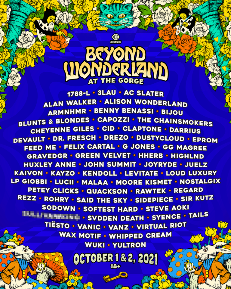 Beyond Wonderland at The Lineup Alison Wonderland, The