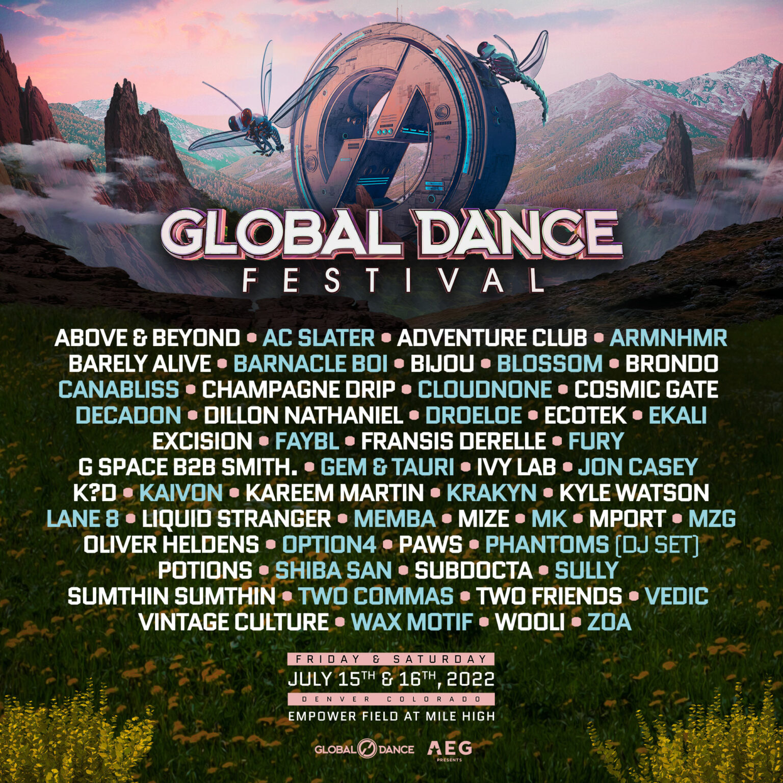 Global Dance Festival Returns To Denver With Another Amazing Lineup