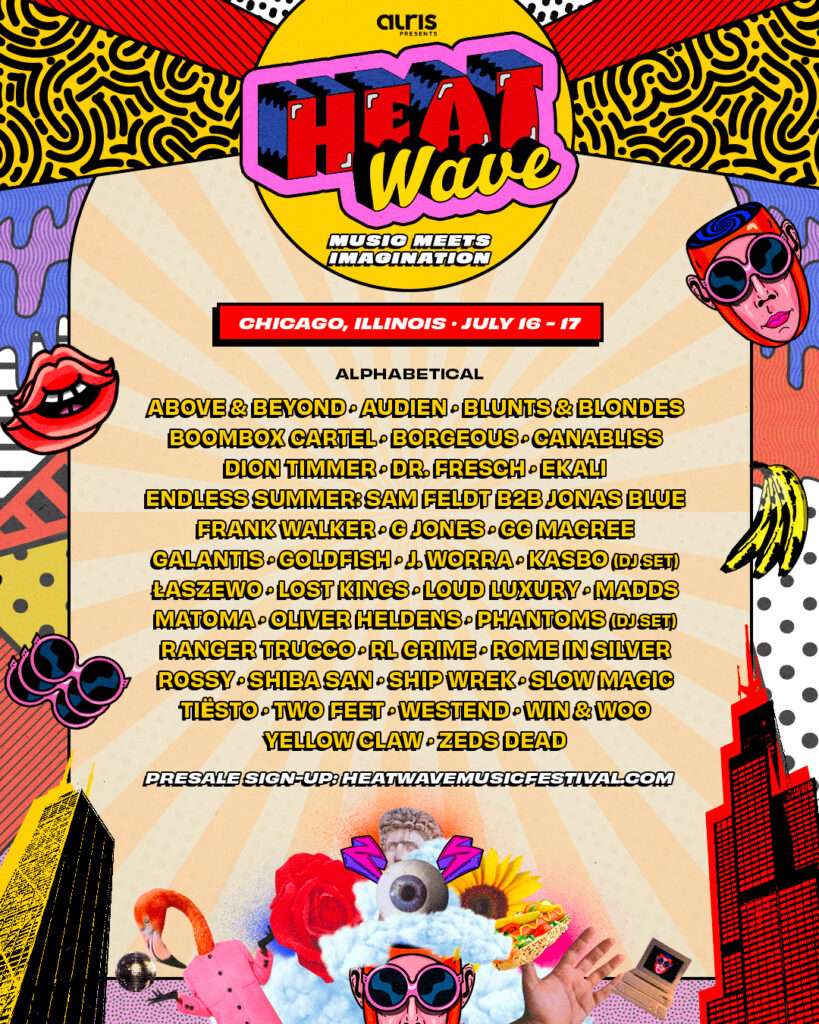 Heatwave Music Festival Mengumumkan Lineup untuk Tahun Peresmiannya