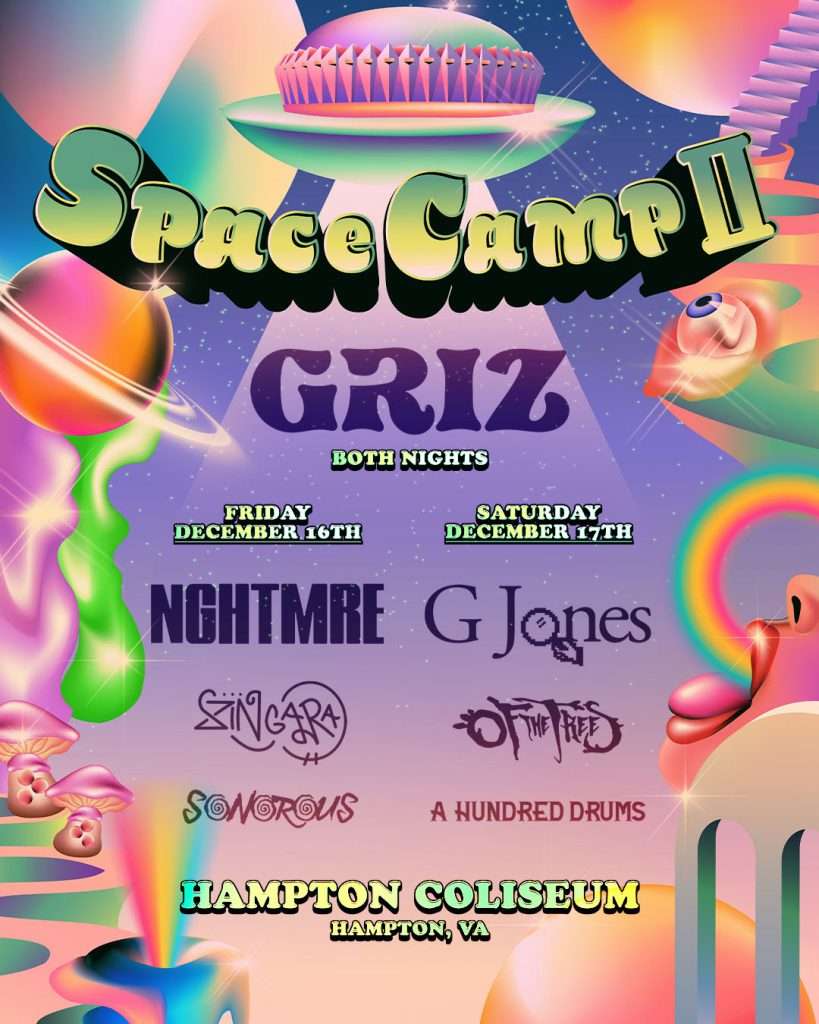 Space Camp 2022 Lineup Poster