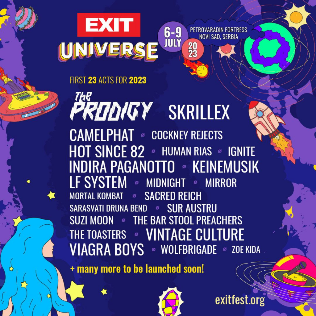 The Prodigy kembali ke panggung festival di EXIT Festival pada tahun 2023
